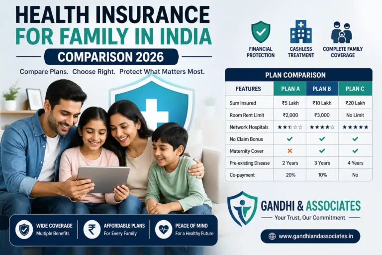 Health Insurance for Family India Comparison (2026) – Best Plans Guide